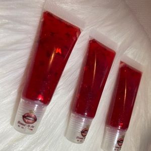 Lipgloss flavor strawberry with Kiwi